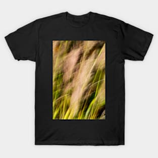 Pampas Grass Abstract Blur T-Shirt